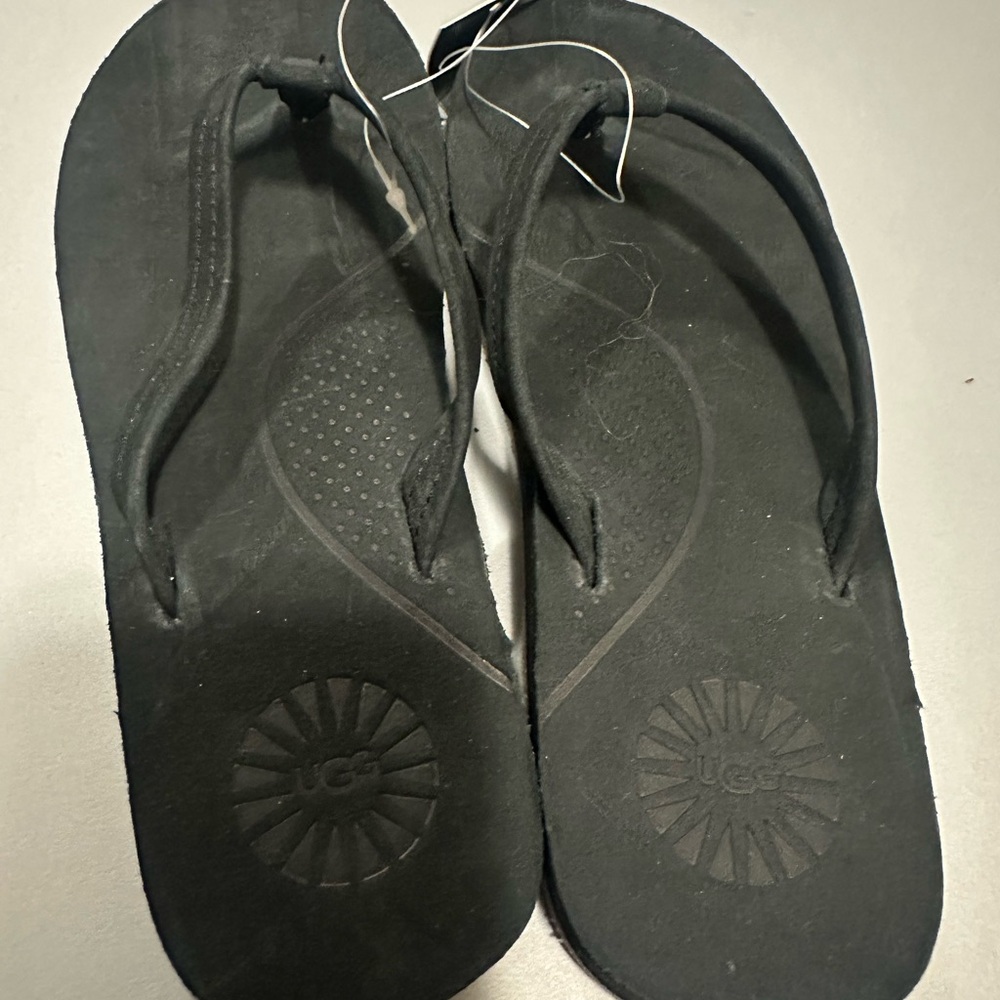 NEW UGG Black Sandals - Picture 2 of 3